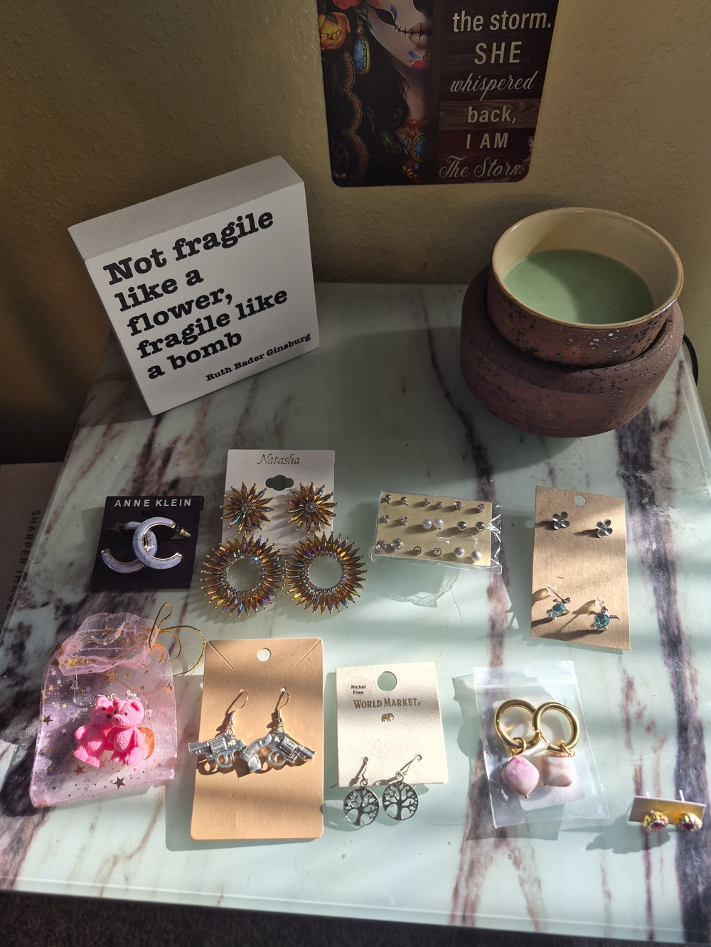 Earrings-Bundle Of 18 Earrings